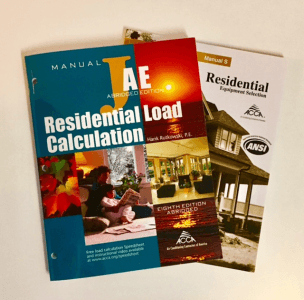 JAE Residential Load Calculation books